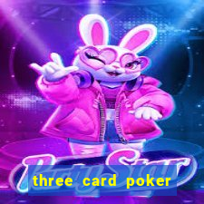 three card poker games online