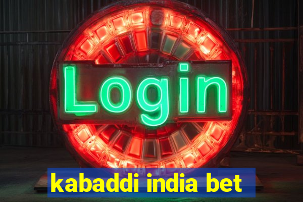 kabaddi india bet