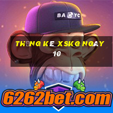 Thống kê XSKG ngày 10