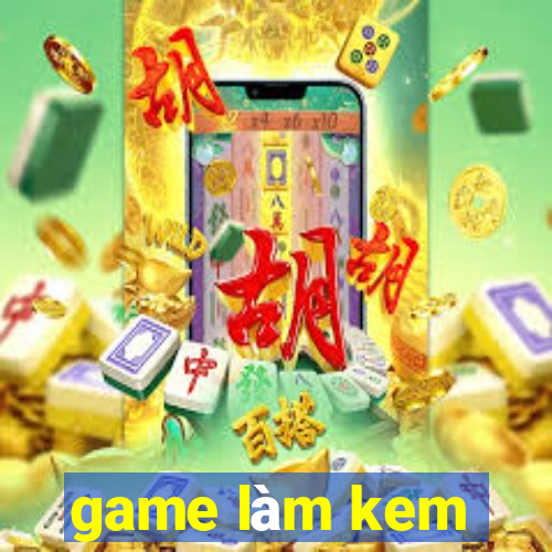 game làm kem