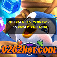 Dự đoán XS power 6 55 ngày thứ năm