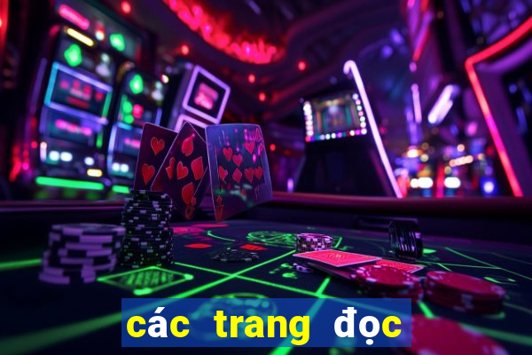 các trang đọc truyện tranh online