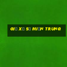 giờ xổ số miền trung