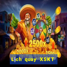 Lịch quay XSKT Thứ 6