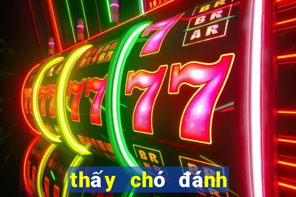 thấy chó đánh con gì