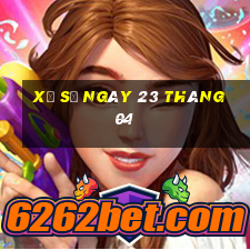 xổ số ngày 23 tháng 04