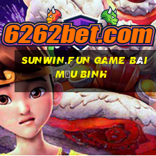 Sunwin.Fun Game Bài Mậu Binh