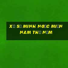 xổ số minh ngọc miền nam thứ năm