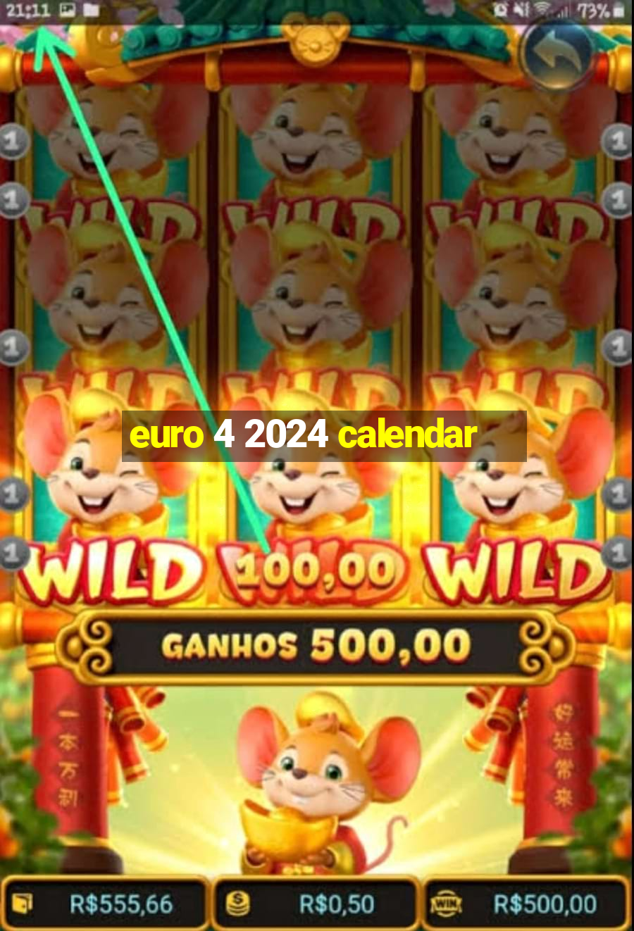 euro 4 2024 calendar