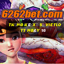 Thống kê Xổ Số vietlott ngày 16