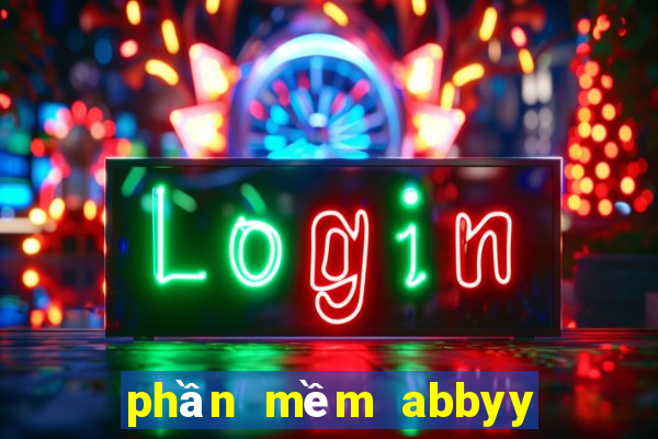 phần mềm abbyy finereader 15