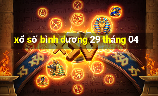 xổ số bình dương 29 tháng 04