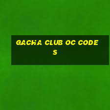 gacha club oc codes