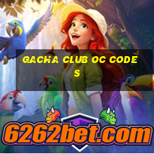 gacha club oc codes