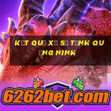 kết quả xổ số tỉnh quảng ninh