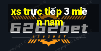 xs trực tiếp 3 miền nam