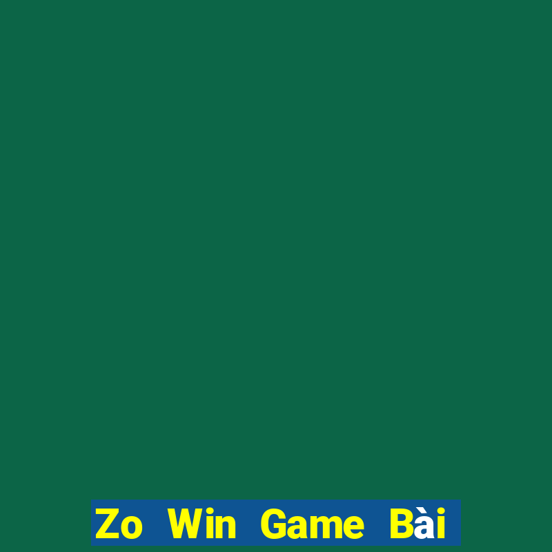 Zo Win Game Bài 3 Cây