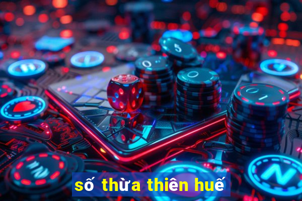 số thừa thiên huế