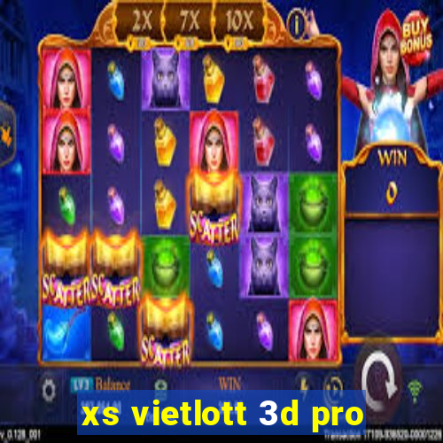 xs vietlott 3d pro