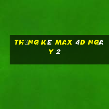 Thống kê Max 4D ngày 2