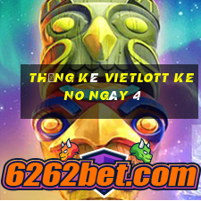 Thống kê vietlott KENO ngày 4