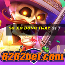 so xo dong thap 31 7