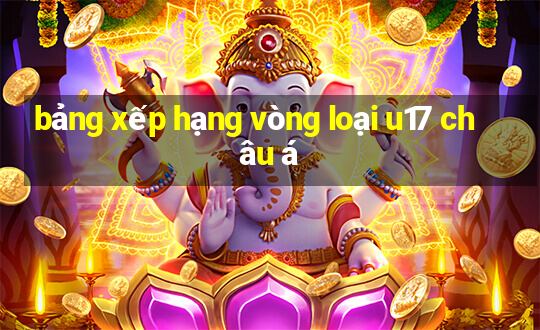 bảng xếp hạng vòng loại u17 châu á