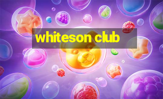 whiteson club