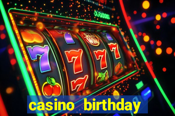 casino birthday party theme