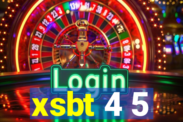 xsbt 4 5