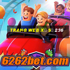 Trang web xổ số 236