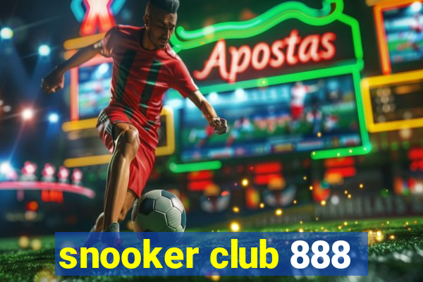 snooker club 888