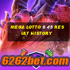 mega lotto 6 45 result history