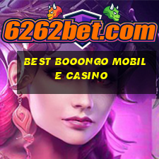 best booongo mobile casino