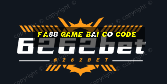 Fa88 Game Bài Có Code