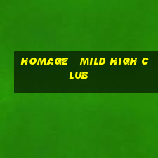 homage   mild high club