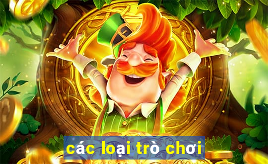 các loại trò chơi