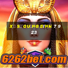 xổ số quảng bình 7 9 23