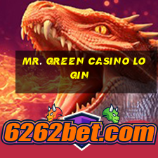 mr. green casino login