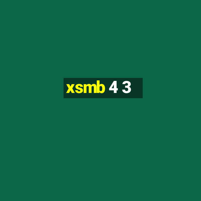 xsmb 4 3