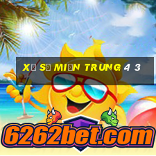 xổ số miền trung 4 3