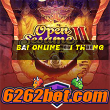 bài online đổi thưởng