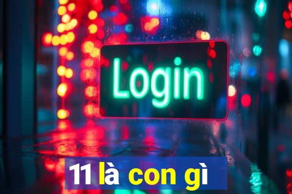 11 là con gì