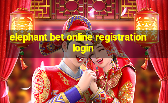 elephant bet online registration login