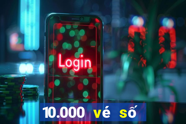 10.000 vé số nhanh ba