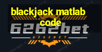 blackjack matlab code