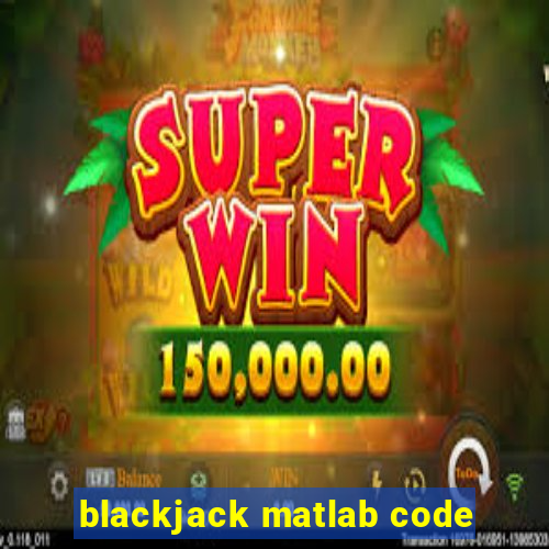 blackjack matlab code