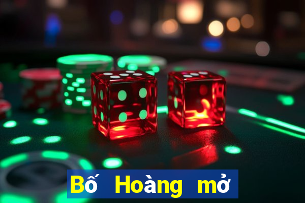 Bố Hoàng mở tài khoản