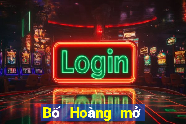 Bố Hoàng mở tài khoản