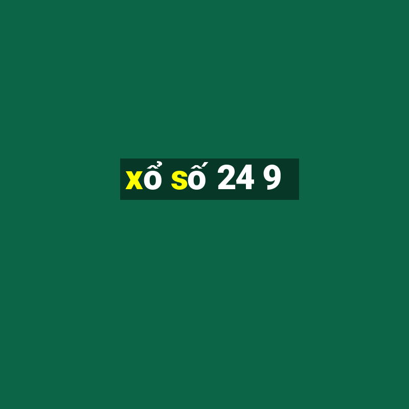 xo so 24 9